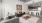 large living room with leather couch
