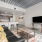 couch near tv and coffee table