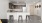 kitchen with bar stools near counter