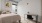 bed near window and desk