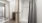 bathroom with shower and curtain
